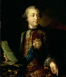 Portrait of Ivan Ivanovich Shuvalov (1727-97) President of the Academy of Arts